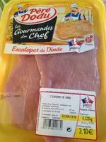 Mängden socker i Escalope de dinde
