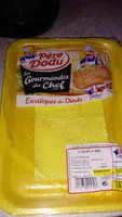 Mängden socker i escalope de dinde