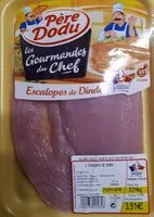 Mängden socker i 2 escalopes de dinde volaille francaise