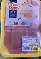 Mängden socker i Escalopes gourmandes de Dinde