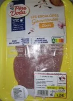 Mängden socker i Les escalopes gourmandes de dinde