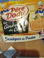 Mängden socker i Escalope de poulet