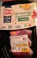 Mängden socker i Les tranches gourmandes - canard
