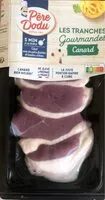 Mängden socker i Les tranches gourmandes canard
