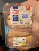 Mängden socker i Filets de poulet jaune