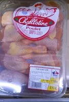 Mängden socker i Pilons de poulet blanc