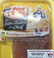 Mängden socker i Escalopes de dinde