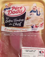 Mängden socker i les extra tendre du chef ,escalope de dinde