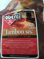 Mängden socker i Quart de jambon sec