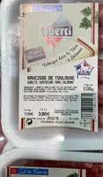 Mängden socker i Saucisse de toulouse
