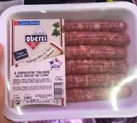 Mängden socker i Chipolatas de Toulouse