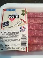 Mängden socker i Chipolatas