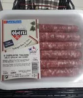 Mängden socker i Chipolatas Toulouse