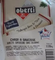 Mängden socker i CHAIR A SAUCISSE