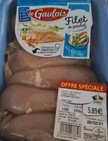 Mängden socker i Filet de poulet