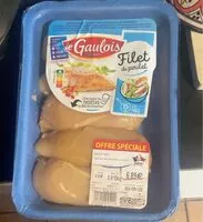 Mängden socker i Filet de poulet