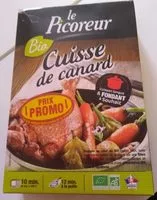 Mängden socker i Cuisse de canard