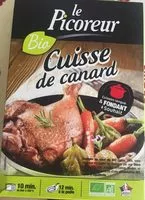 Mängden socker i Cuisse de canard