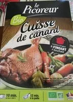 Mängden socker i Cuisse de canard