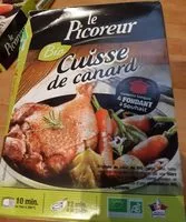 Mängden socker i Cuisse de canard