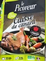 Mängden socker i Cuisse de canard