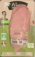 Mängden socker i 2 Filets de poulets blanc fermier bio