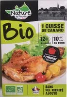 Mängden socker i Cuisse de Canard Bio