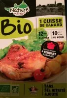 Mängden socker i 1 cuisse de canard