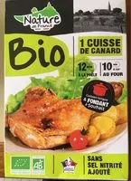 Mängden socker i Une cuisse de canard