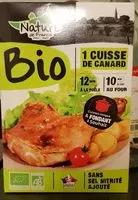 Mängden socker i Cuisse de canard