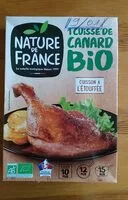Mängden socker i Cuisse de canard bio