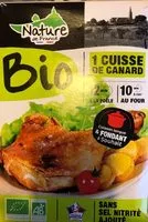 Mängden socker i 1 cuisse de canard