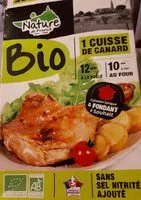 Mängden socker i Cuisse de canard