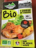 Mängden socker i cuisse de canard
