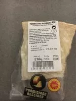 Mängden socker i Parmigiano reggiano AOP