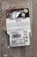 Mängden socker i Filet mignon fumé demi-sel