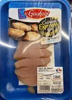 Mängden socker i Le filet tranché de poulet