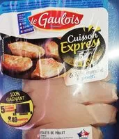 Mängden socker i Filets de poulet