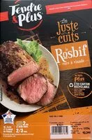 Mängden socker i Le Rosbif - Les Juste Cuits