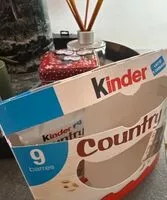 Mängden socker i Kinder Country