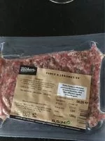 Mängden socker i Farce a legumes