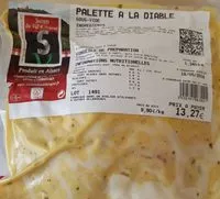 Mängden socker i Palette à la diable