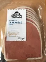 Mängden socker i Delikatess Leberpastete
