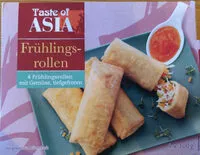 Mängden socker i Taste of Asia Frühlingsrollen