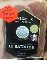 Mängden socker i Jambon sec frotté au sel