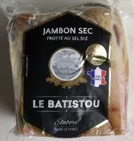 Mängden socker i Jambon sec frotté au sel