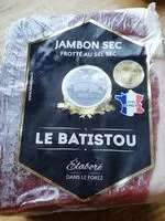 Mängden socker i Jambon sec tradition forezienne