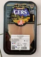 Mängden socker i 2 filets de poulet fermier