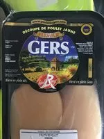 Mängden socker i Filets de poulet fermier