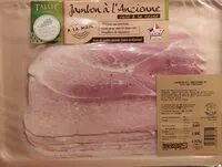 Mängden socker i Jambon à l'ancienne salé à la veine